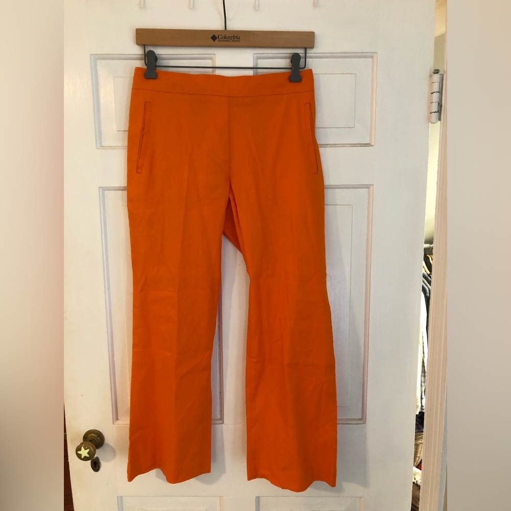 Cartonnier Bright Orange Kick Flare Pants